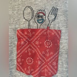 Disney Pixar- Womens size Large, Forky pocket tee. Never worn.